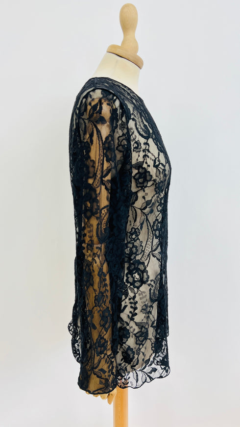 Longsleeves in pizzo