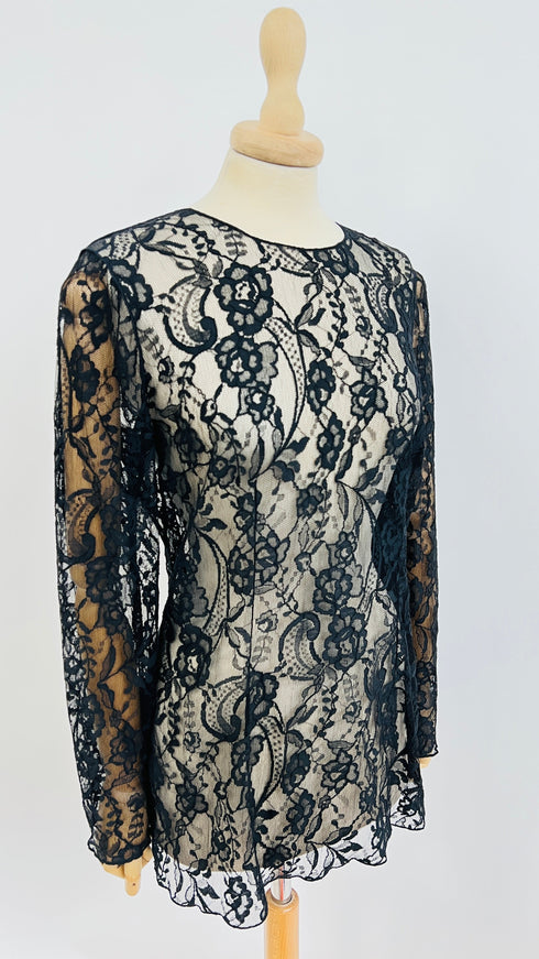 Longsleeves in pizzo