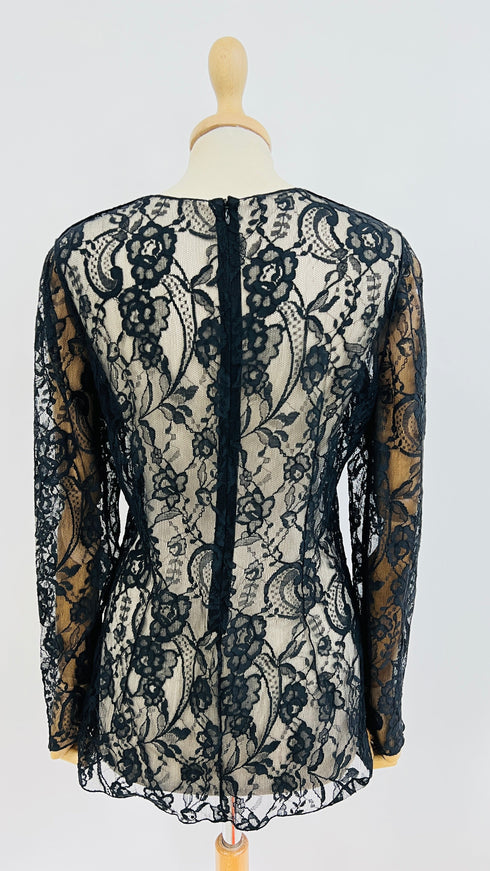 Longsleeves in pizzo