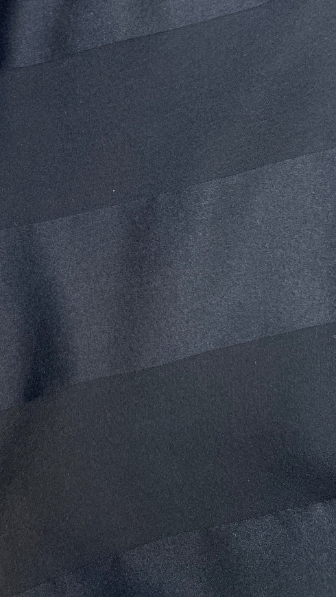 Blusa righe blu-navy e nero
