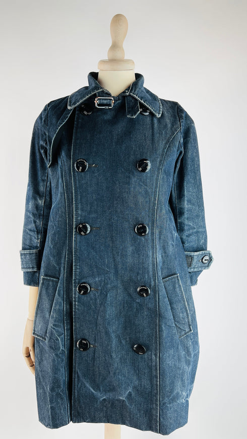 Trench in denim