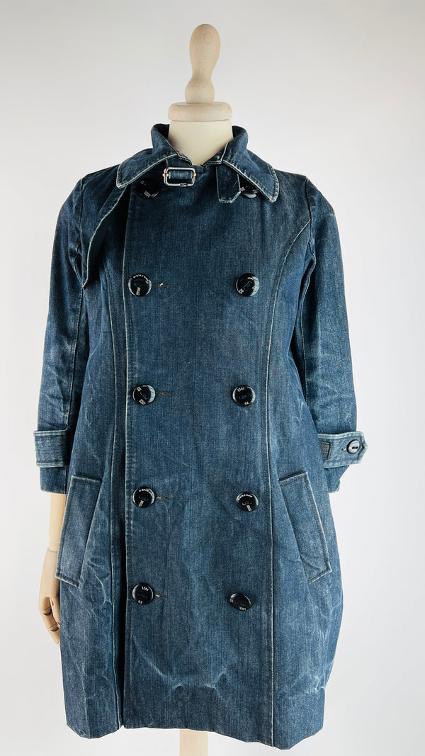 Trench in denim