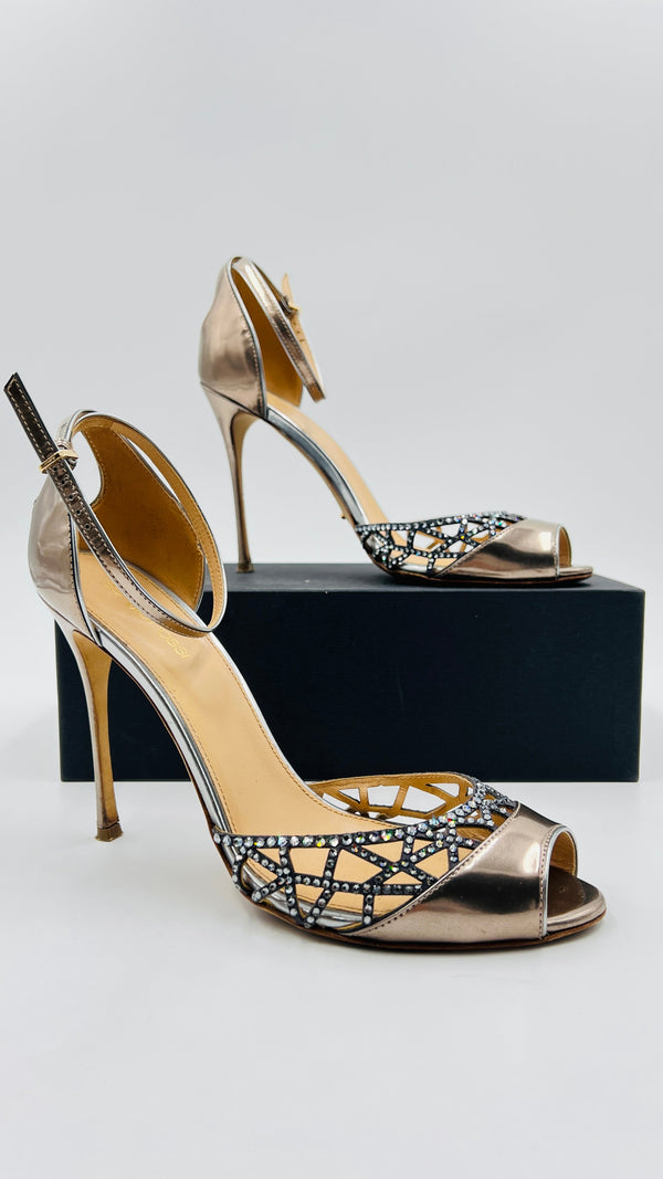 Sandalo strass N.40