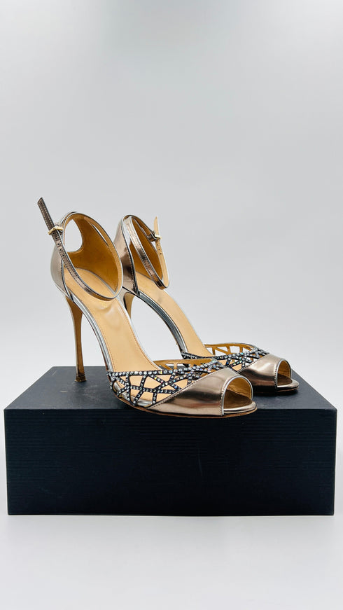 Sandalo strass N.40