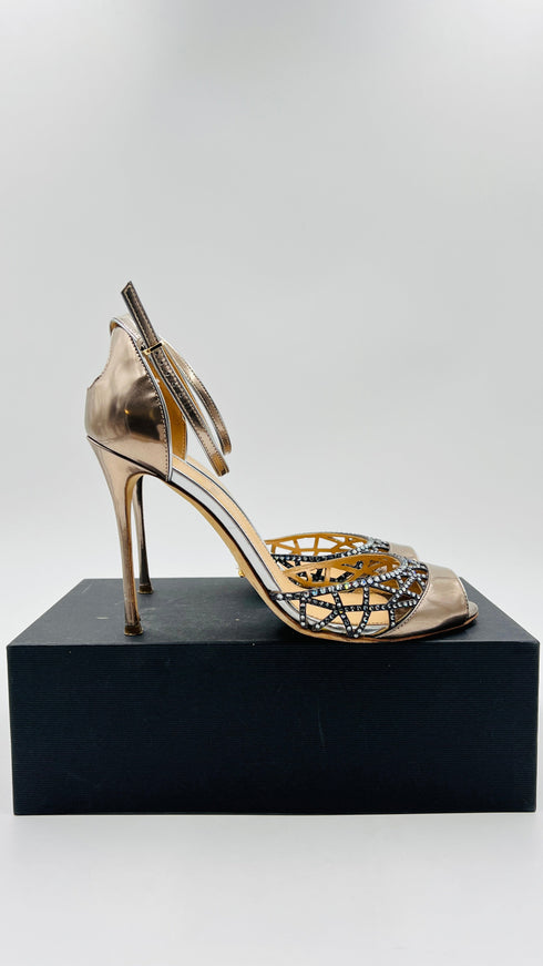 Sandalo strass N.40