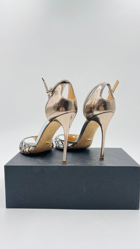 Sandalo strass N.40