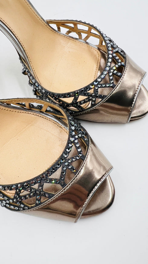 Sandalo strass N.40