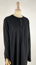 Abito tunica nero Jil Sander