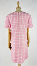 Abito corto tweed rosa Versace