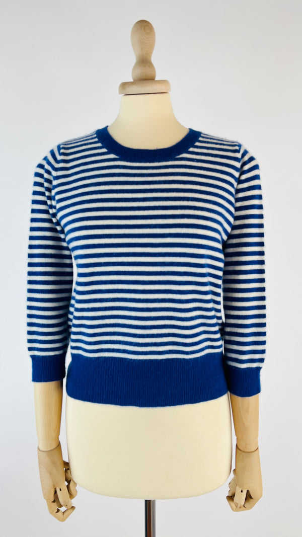 Maglia cashmere a righe