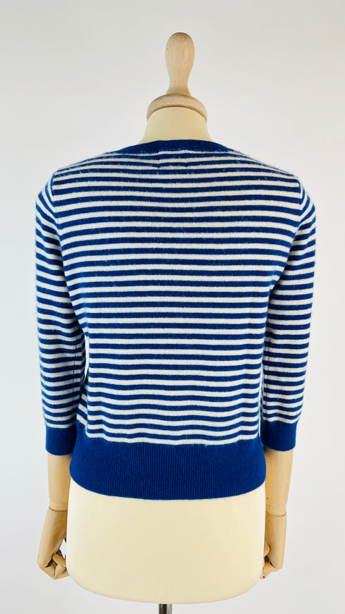 Maglia cashmere a righe