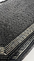 Borsa nera di perline