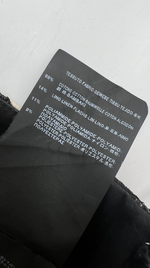 Gona nera a pannelli