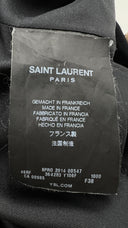 Abito in velluto FW 2014 Saint Laurent
