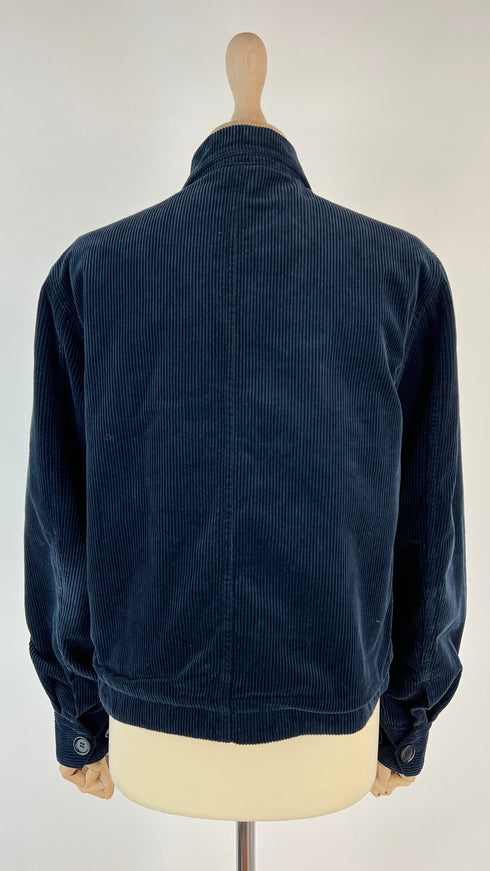 Giacca velluto blu