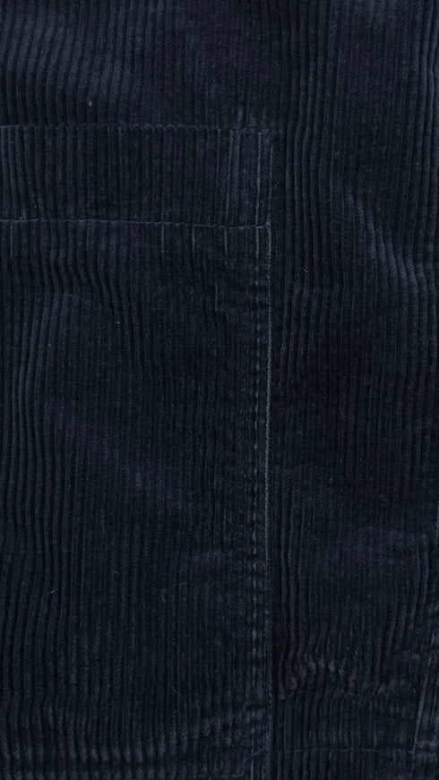 Giacca velluto blu