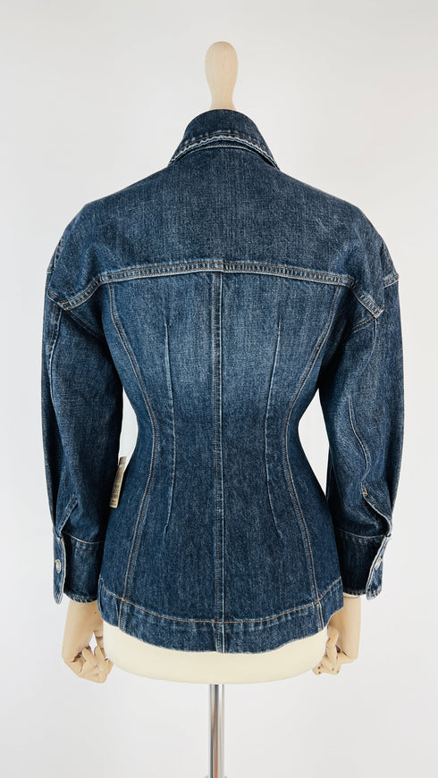 Giacca corta denim