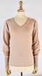 Maglia V cashmere