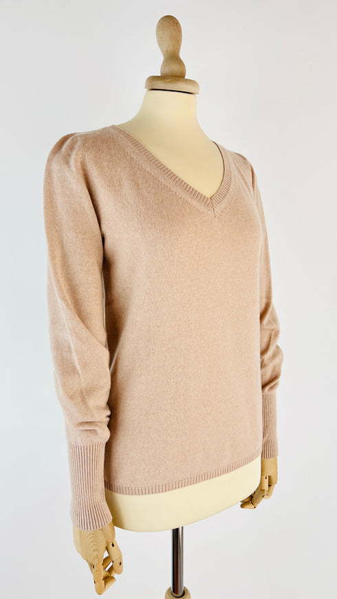 Maglia V cashmere