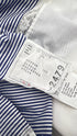 Blusa in cotone a righe