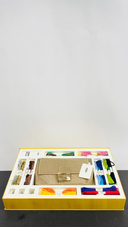 Borsa "Baguette" ricamabile
