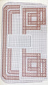 Borsa "Baguette" ricamabile