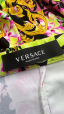 Leggings stampa floreale Versace