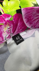 Leggings stampa floreale Versace