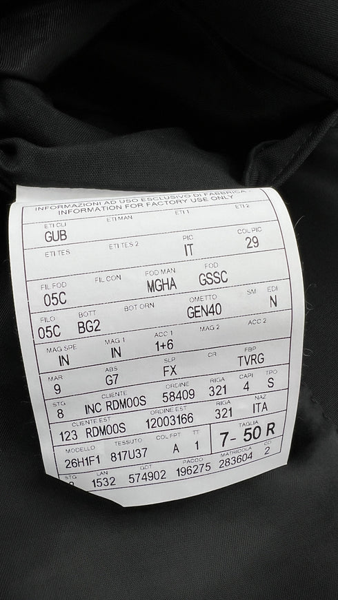 Completo in lana mohair