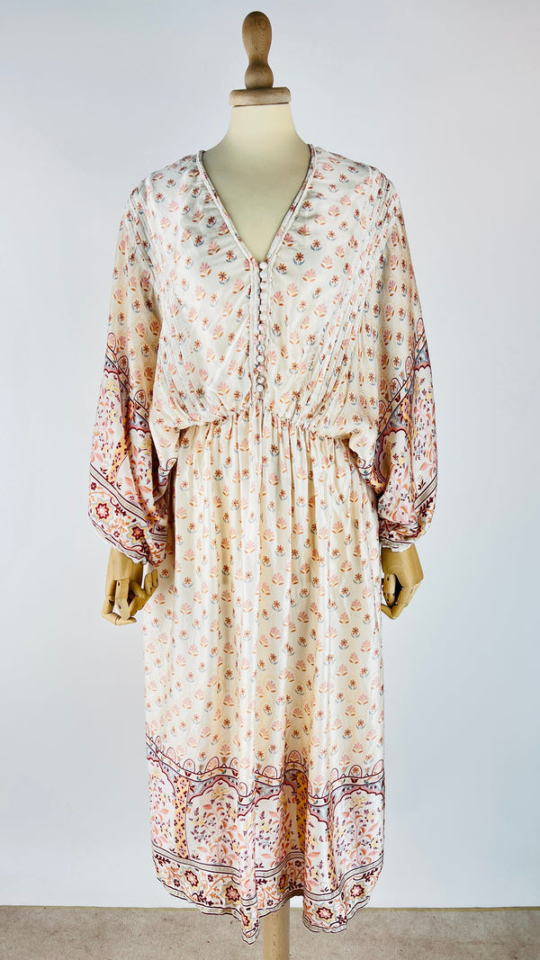 Abito midi in viscosa