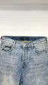 Jeans con fiamme