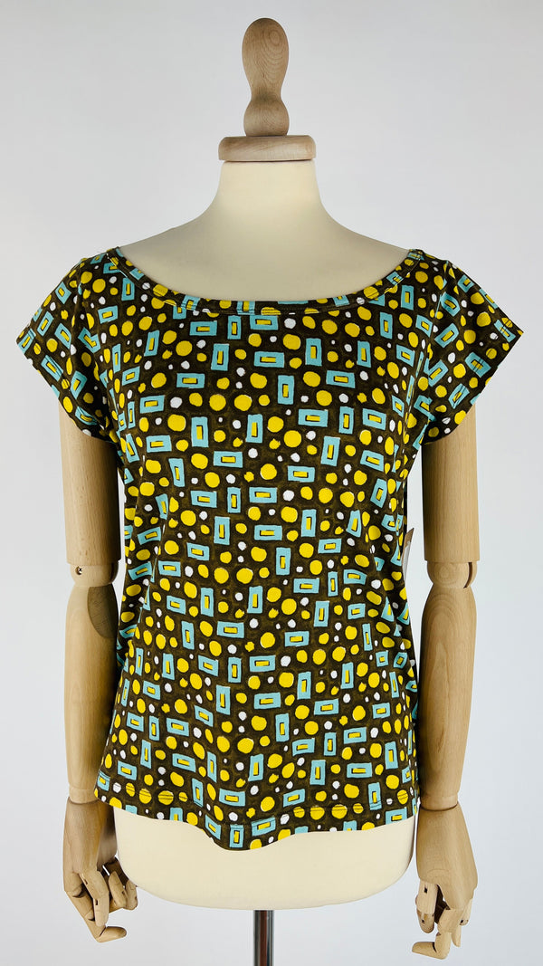 T-shirt corta fantasia