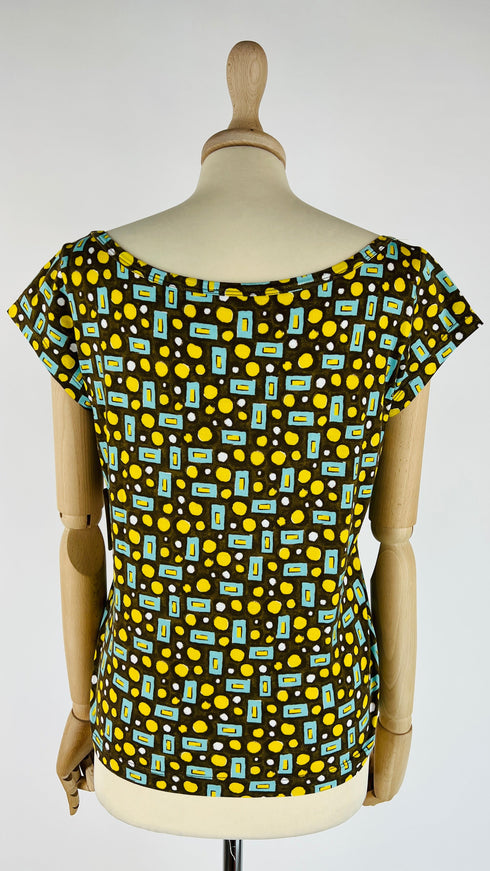 T-shirt corta fantasia