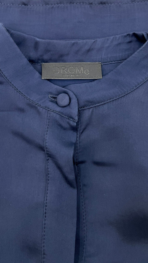 Camicia cropped con volant