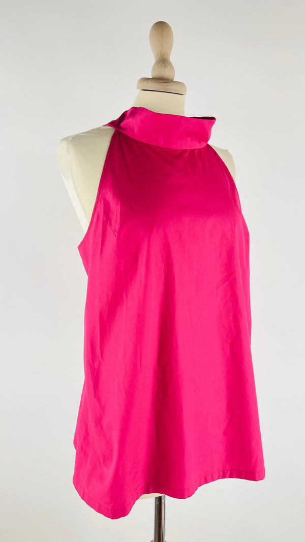 Top fucsia in cotone