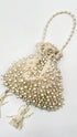 Pochette perline e strass