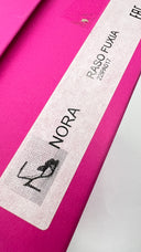 Sandali "Nora" in raso fucsia con box Luciano Padovan