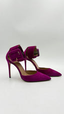 Décolleté viola N°37 Aquazzura