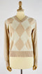 Maglia rombi cashmere