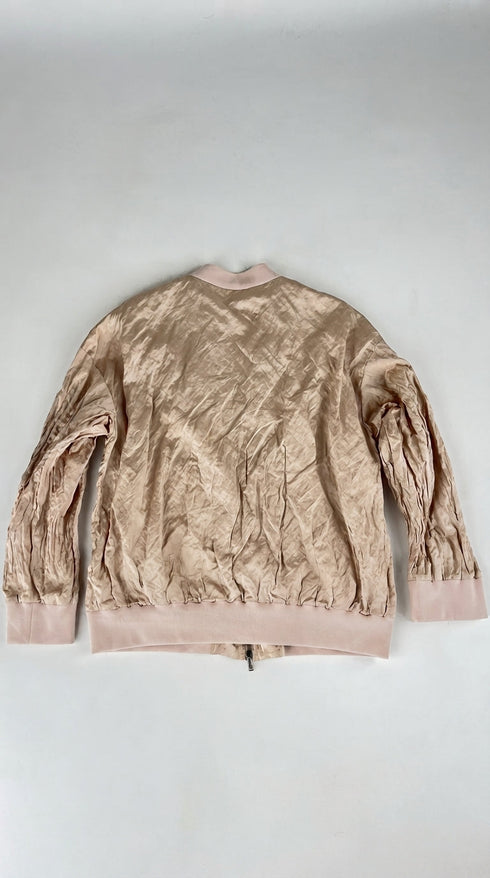 Bomber effetto crinkle