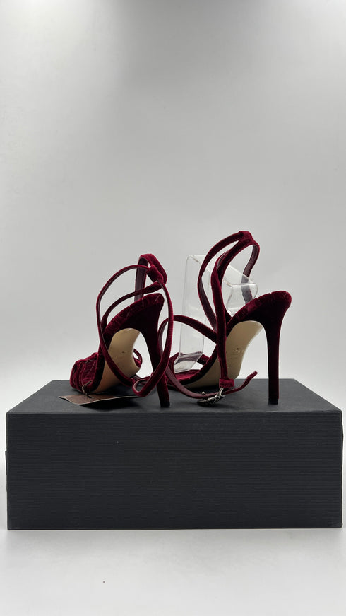 Sandalo in velluto N.37