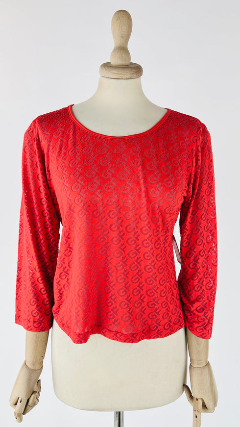 Long-sleeve jacquard