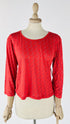 Long-sleeve jacquard