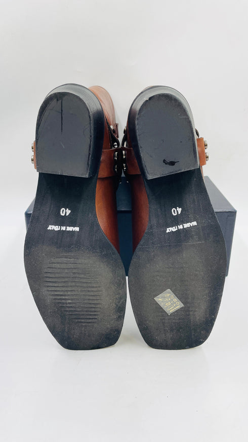 Stivali in pelle N.40