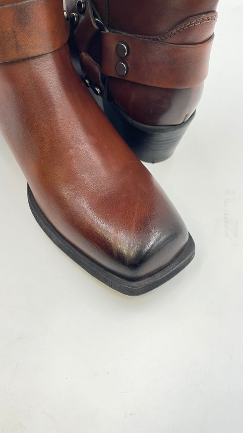 Stivali in pelle N.40