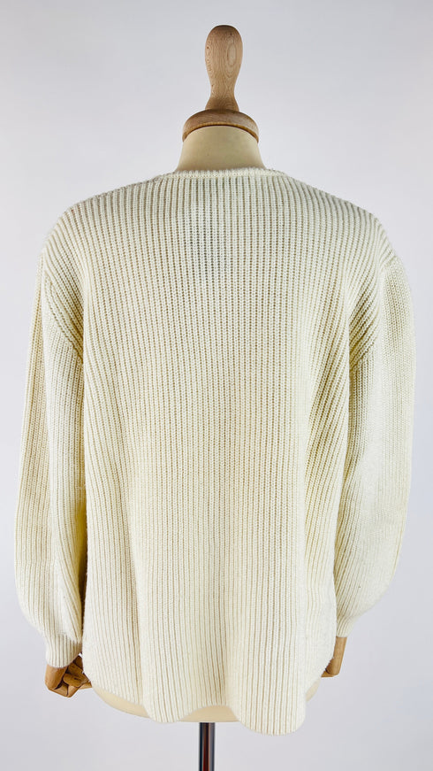 Cardigan maglia zip