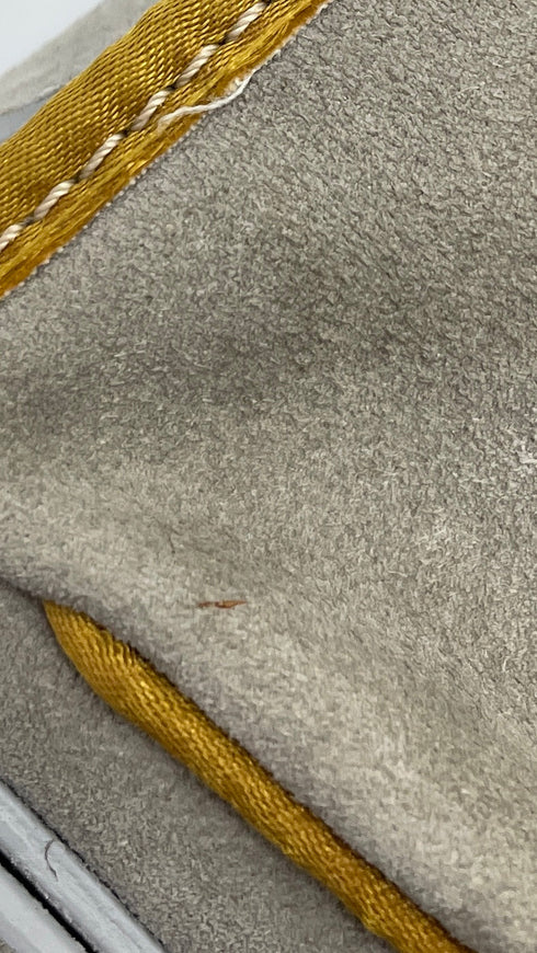 Borsa in suede con rose