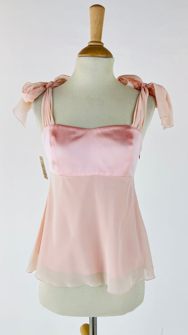Princess top con fiocco