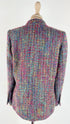 Giacca tweed multicolor