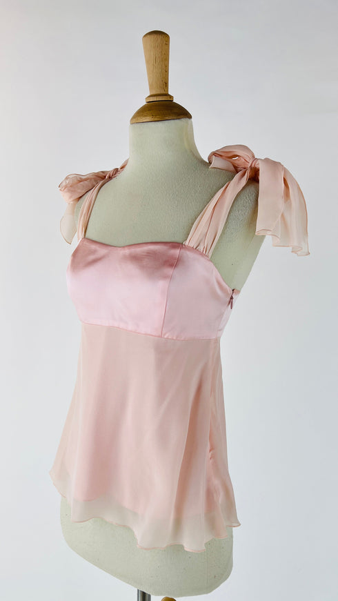 Princess top con fiocco